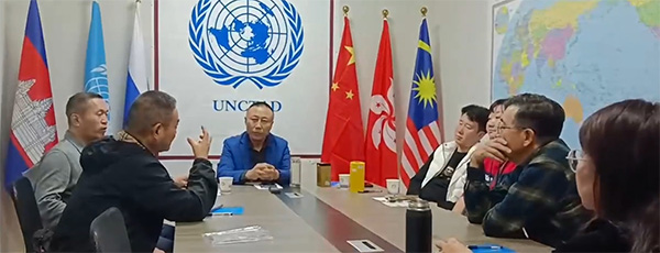 綠建國際報道：2023年11月5日下午中國綠建進出口聯盟理事長郭朝連，中國散協陶粒專委會執行秘書長常偉在建筑材料工業技術情報研究所接待了來著駐東南亞的經貿代表團